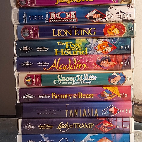 Disney Other Rare Disney Vhs Tapes Poshmark